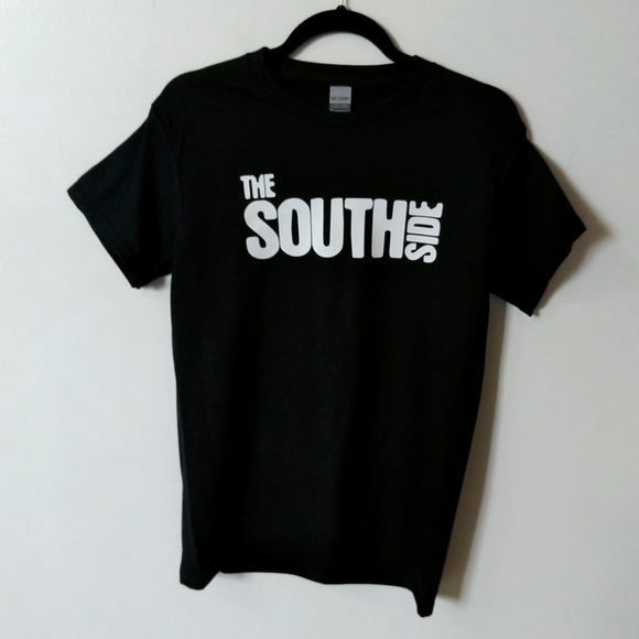 The Southside Short Sleeve Crew Neck Black T-Shirt - Picture 2 of 4